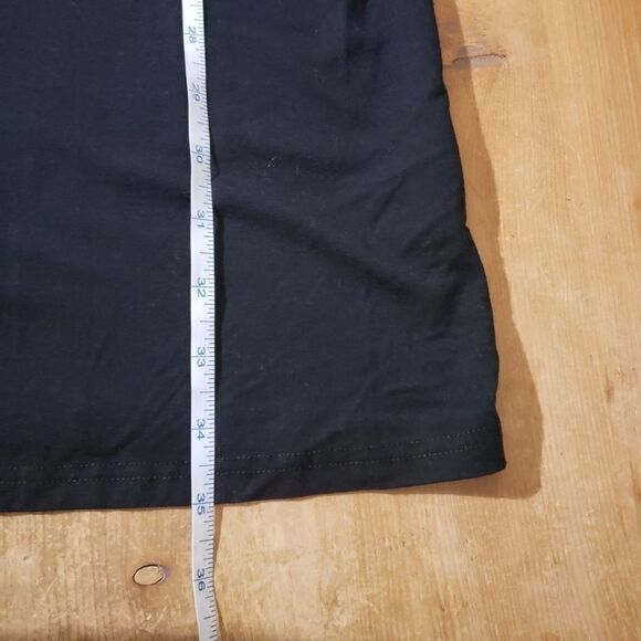 Heartstring Small Black Long Sleeve Scoop Neck Dress NWT - Picture 10 of 11